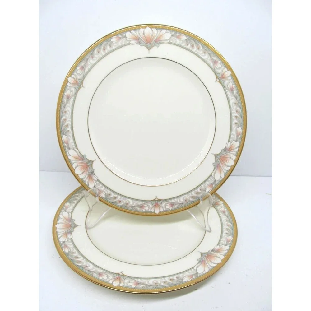 Noritake Barrymore #9737 Set Of 2 Vintage 8 1/4
